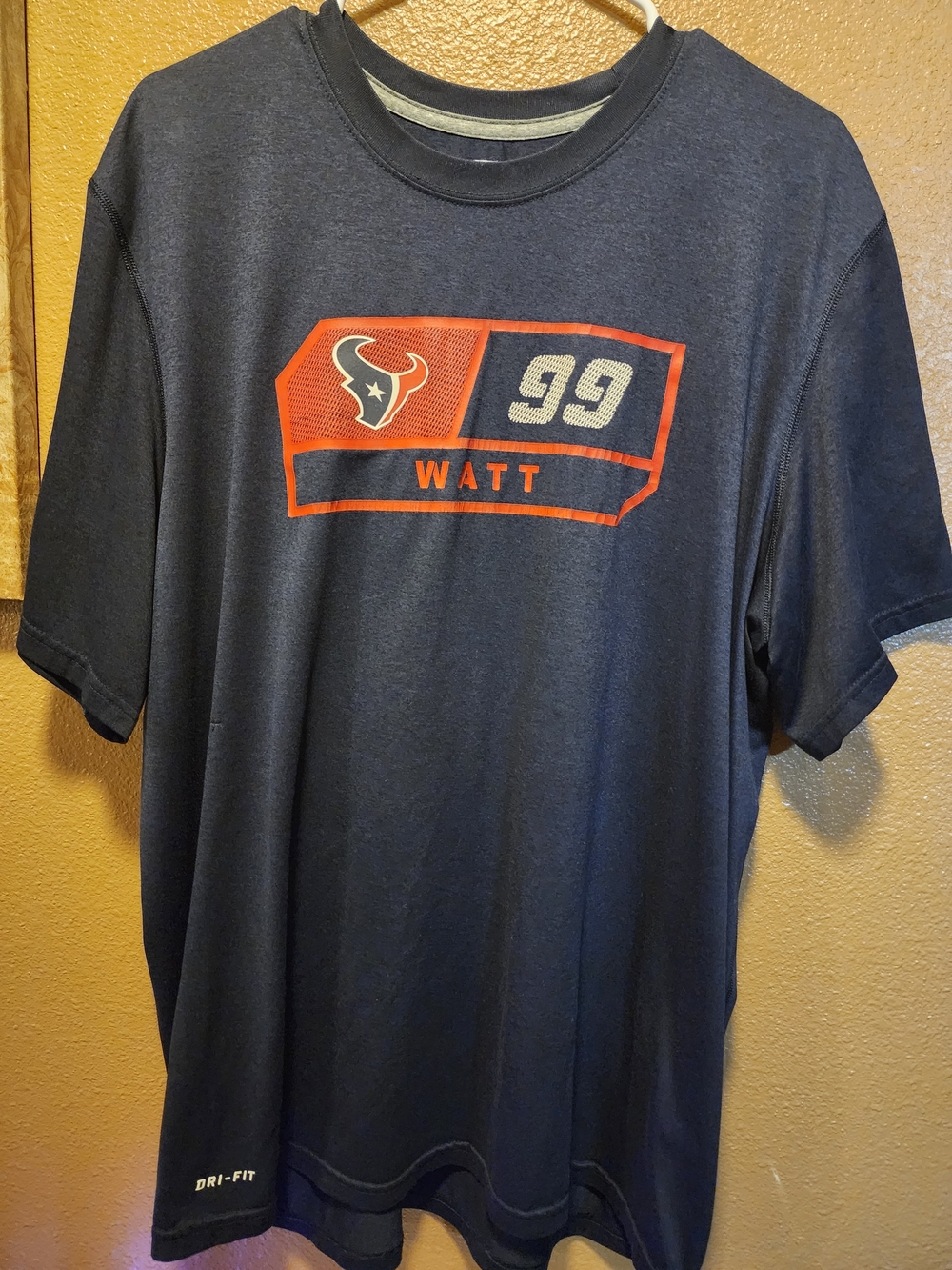 Houston Texans Nike Watt #99 Navy Men's Dri-FIT T-Shirt Nike Size XL